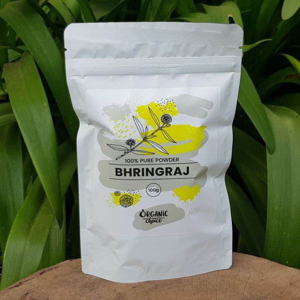 Organic Bhringraj (Mahabhringraj) Powder, 100g
