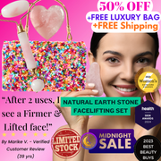 SculptFirm Rose Earth Stone Face Lifting Set + Free Luxury Bag + 30 day Skin Glow Up Bible