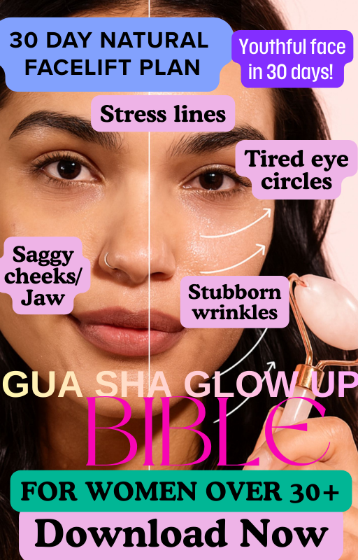 30 Day Gua Sha Skin Glow Up Bible for Women over 30s (EBOOK/DIGITAL DOWNLOAD)