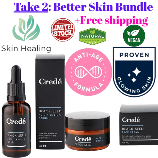 Get 2 Better skin Bundle:FaceLift Cream & Skin Clearing Serum+ FREE SHIPPING