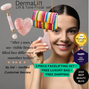 Celeb Facial Roller Gua Sha set-3pcs - Free Luxury Bag + Free Shipping