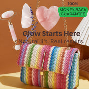 Celeb Facial Roller Gua Sha set-3pcs - Free Luxury Bag + Free Shipping