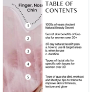 SculptFirm Rose Earth Stone Face Lifting Set + Free Luxury Bag + 30 day Skin Glow Up Bible